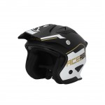 Casco jet ACERBIS Aria White Black Gold - Micasco.es - Tu tienda de cascos de moto