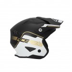 Casco jet ACERBIS Aria White Black Gold - Micasco.es - Tu tienda de cascos de moto