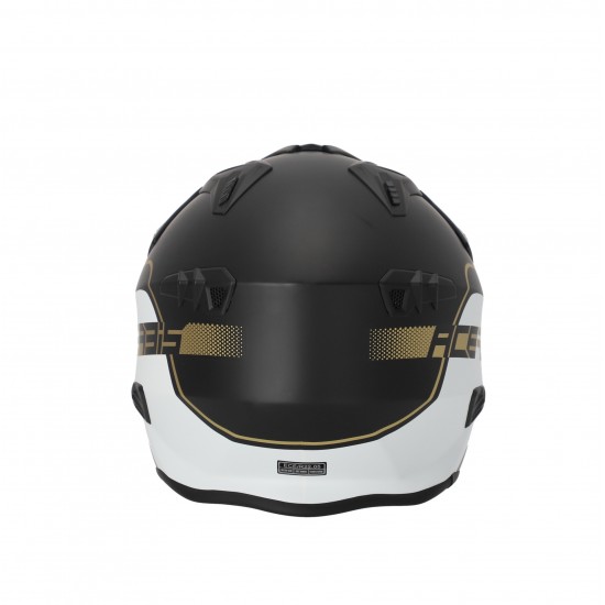 Casco jet ACERBIS Aria White Black Gold - Micasco.es - Tu tienda de cascos de moto