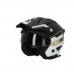 Casco jet ACERBIS Aria White Black Gold - Micasco.es - Tu tienda de cascos de moto