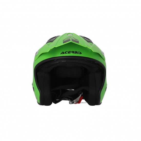 Casco jet ACERBIS Aria Green - Micasco.es - Tu tienda de cascos de moto