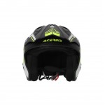 Casco jet ACERBIS Aria Black Fluo Yellow - Micasco.es - Tu tienda de cascos de moto