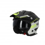 Casco jet ACERBIS Aria Black Fluo Yellow - Micasco.es Casco jet ACERBIS Aria Black Fluo Yellow - Micasco.es - Tu tienda de cascos de moto