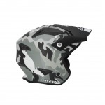 Casco jet ACERBIS Aria Camo Brown - Micasco.es - Tu tienda de cascos de moto