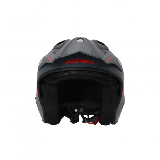 Casco jet ACERBIS Aria Grey Red - Micasco.es - Tu tienda de cascos de moto