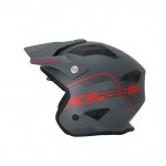 Casco jet ACERBIS Aria Grey Red - Micasco.es - Tu tienda de cascos de moto