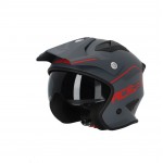 Casco jet ACERBIS Aria Grey Red - Micasco.es - Tu tienda de cascos de moto