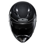 Casco integral HJC F70 Solid Negro Metálico - Micasco.es - Tu tienda de cascos de moto