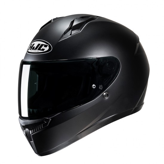 Casco integral HJC C10 Solid Negro Semi Mate - Micasco.es - Tu tienda de cascos de moto