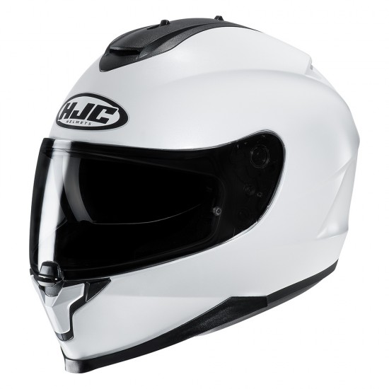 Casco integral HJC C70 Solid Blanco - Micasco.es - Tu tienda de cascos de moto