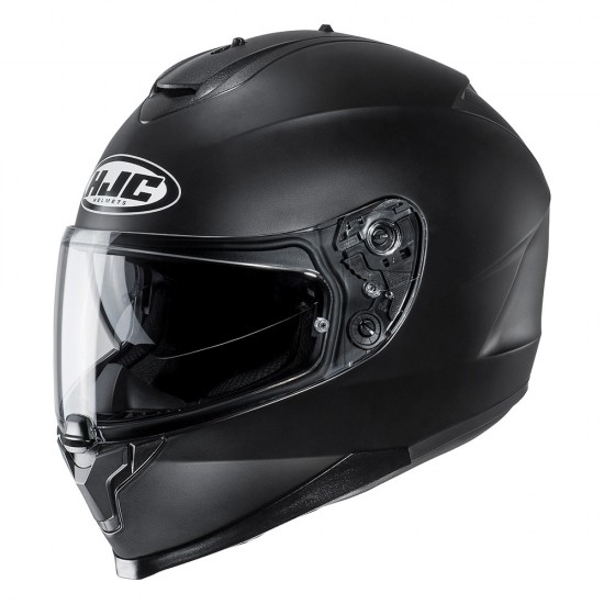 Casco integral HJC C70 Solid Negro Semi Mate - Micasco.es - Tu tienda de cascos de moto