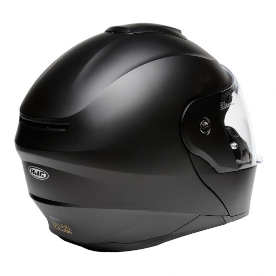 Casco modular HJC C80 Solid Negro Semi Mate - Micasco.es - Tu tienda de cascos de moto