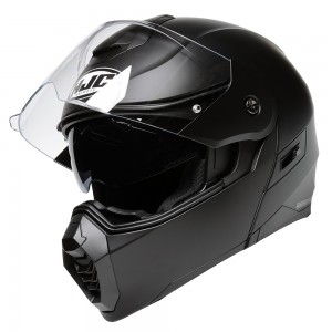 Casco modular HJC C80 Solid Negro Semi Mate - Micasco.es Casco modular HJC C80 Solid Negro Semi Mate - Micasco.es - Tu tienda de cascos de moto