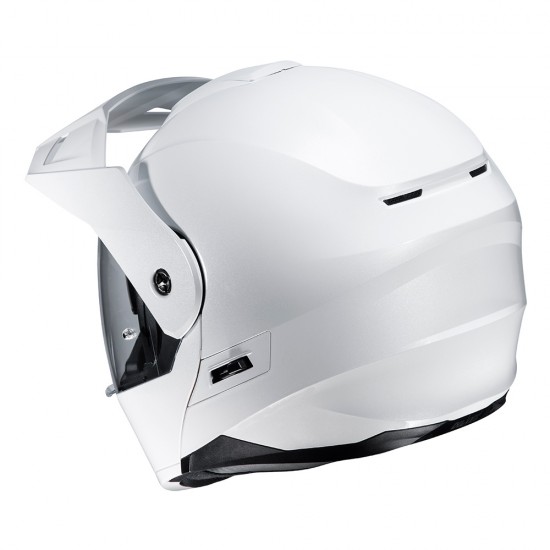 Casco modular HJC C80 Solid Blanco - Micasco.es - Tu tienda de cascos de moto