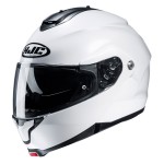 Casco modular HJC C91 Solid Blanco - Micasco.es - Tu tienda de cascos de moto