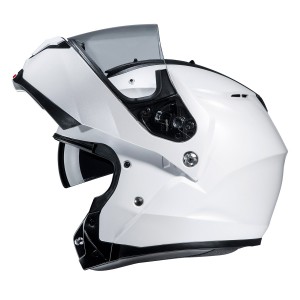 Casco modular HJC C91 Solid Blanco - Micasco.es - Tu tienda de cascos de moto