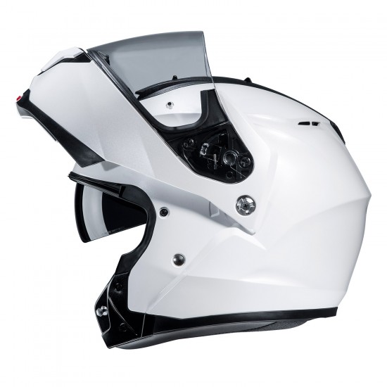 Casco modular HJC C91 Solid Blanco - Micasco.es Casco modular HJC C91 Solid Blanco - Micasco.es - Tu tienda de cascos de moto