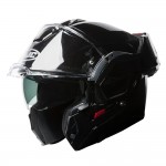 Cascos modular HJC i100 Solid Negro Metálico - Micasco.es - Tu tienda de cascos de moto