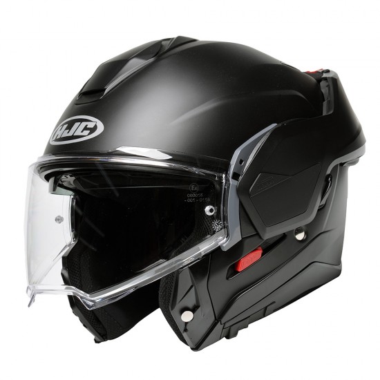 Casco modular HJC i100 Solid Negro Semi Mate - Micasco.es - Tu tienda de cascos de moto