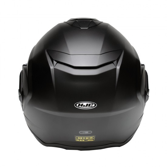 Casco modular HJC i100 Solid Negro Semi Mate - Micasco.es - Tu tienda de cascos de moto