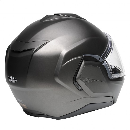 Casco modular HJC i100 Solid Titanio Semi Mate - Micasco.es - Tu tienda de cascos de moto