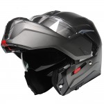 Casco modular HJC i100 Solid Titanio Semi Mate - Micasco.es - Tu tienda de cascos de moto