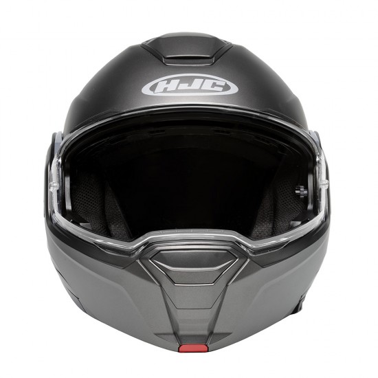 Casco modular HJC i100 Solid Titanio Semi Mate - Micasco.es - Tu tienda de cascos de moto