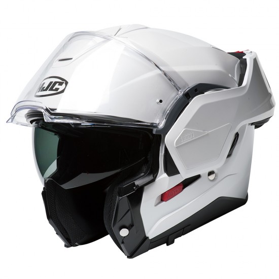 Casco modular HJC i100 Solid Blanco - Micasco.es - Tu tienda de cascos de moto