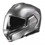 Casco modular HJC i100 Solid Hyper Silver - Micasco.es - Tu tienda de cascos de moto