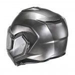 Cascos modular HJC i100 Solid Hyper Silver - Micasco.es - Tu tienda de cascos de moto