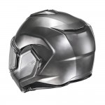 Casco modular HJC i100 Solid Hyper Silver - Micasco.es - Tu tienda de cascos de moto