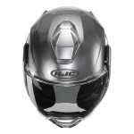 Casco modular HJC i100 Solid Hyper Silver - Micasco.es - Tu tienda de cascos de moto