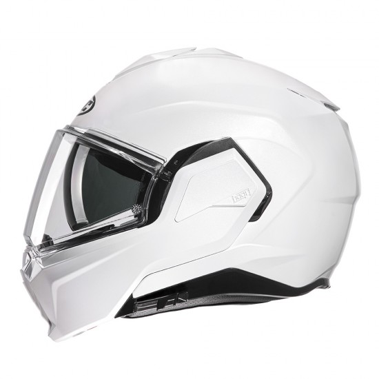 Casco modular HJC i100 Solid Blanco - Micasco.es - Tu tienda de cascos de moto