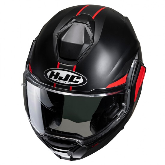 Casco modular HJC i100 Beis MC1SF - Micasco.es - Tu tienda de cascos de moto