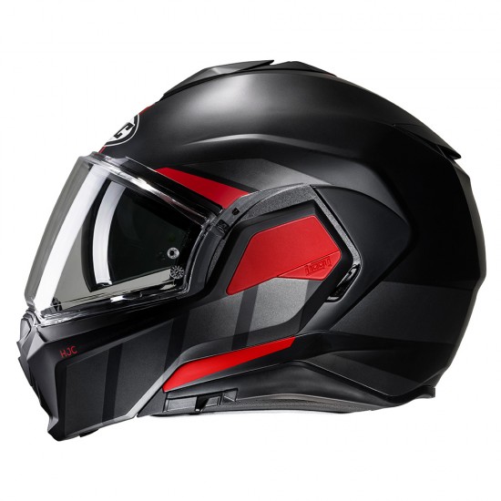 Casco modular HJC i100 Beis MC1SF - Micasco.es - Tu tienda de cascos de moto