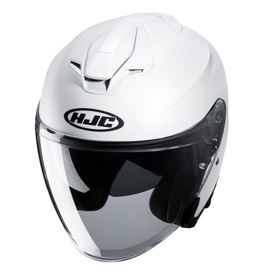 Casco jet HJC i30 Solid Blanco Semi-Mate - Micasco.es - Tu tienda de cascos de moto