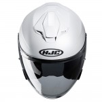 Casco jet HJC i30 Solid Blanco Semi-Mate - Micasco.es - Tu tienda de cascos de moto