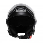 Casco jet HJC i40 Solid Negro Semi-Mate - Micasco.es - Tu tienda de cascos de moto