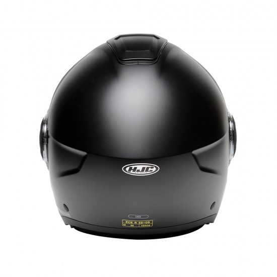 Casco jet HJC i40 Solid Negro Semi-Mate - Micasco.es - Tu tienda de cascos de moto