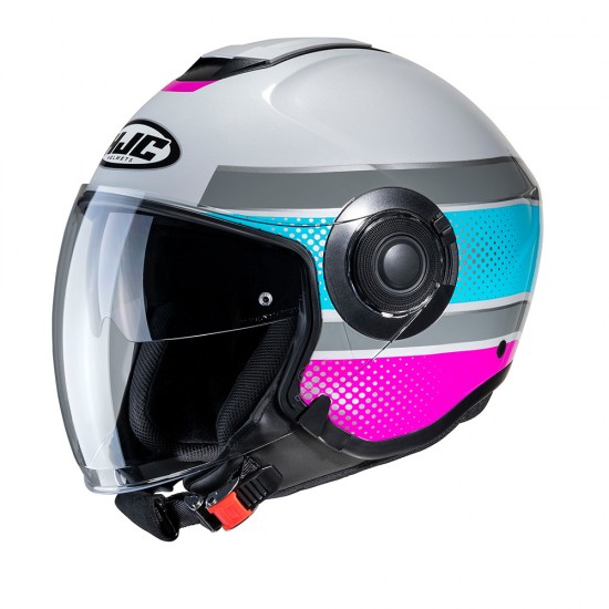 Casco jet HJC i40 Tolan MC28 - Micasco.es - Tu tienda de cascos de moto