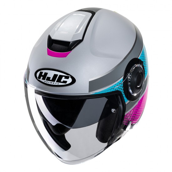 Casco jet HJC i40 Tolan MC28 - Micasco.es - Tu tienda de cascos de moto