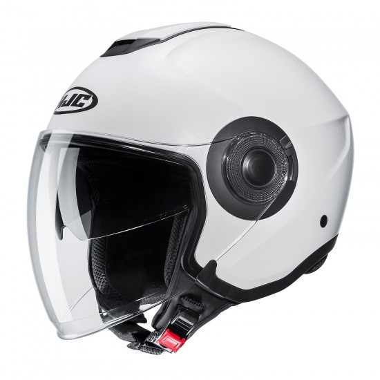 Casco jet HJC i40 Solid Blanco - Micasco.es - Tu tienda de cascos de moto