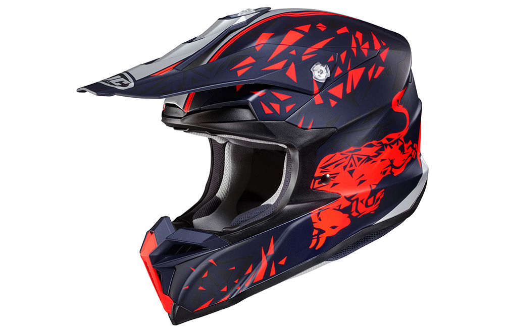 Casco enduro/cross HJC i50 Bull Ring MC2SF