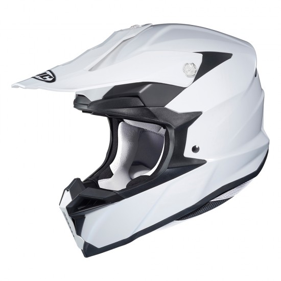 Casco enduro/cross HJC i50 Solid Blanco - Micasco.es - Tu tienda de cascos de moto