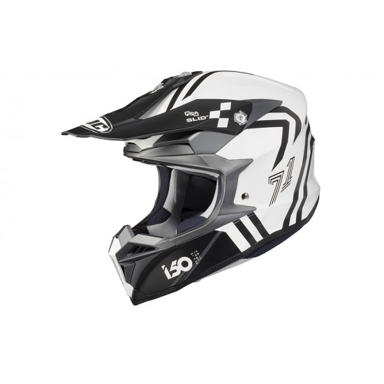 Casco enduro/cross HJC i50 Hex MC10SF - Micasco.es - Tu tienda de cascos de moto