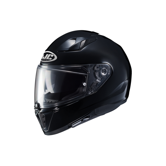 Casco integral HJC i70 Solid Negro Metálico - Micasco.es - Tu tienda de cascos de moto