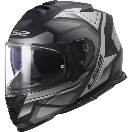 Casco integral LS2 FF800 Storm II Faster Matt Titanium - Micasco.es - Tu tienda de cascos de moto