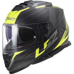Casco integral LS2 FF800 Storm II Nerve Matt Black HV Yellow Casco integral LS2 FF800 Storm II Nerve Matt Black HV Yellow