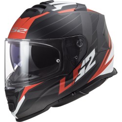 Casco integral LS2 FF800 Storm II Nerve Matt Black Red Casco integral LS2 FF800 Storm II Nerve Matt Black Red