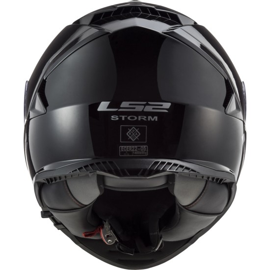 Casco integral LS2 FF800 Storm II Solid Black - Micasco.es - Tu tienda de cascos de moto